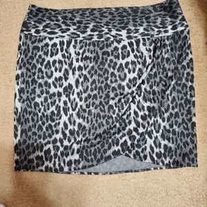 Lane Bryant Animal Print Skirt